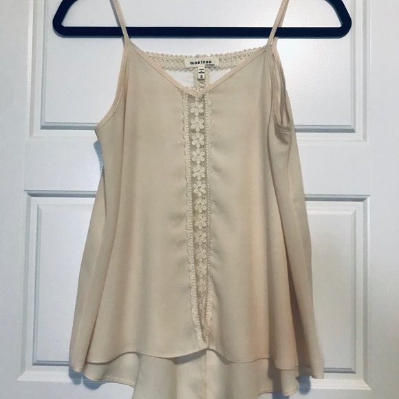 Cream coloured summer tank top - Picture 2 of 3